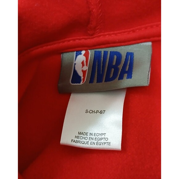 NWT NBA Youth/Boy's Red Atlanta Hawks Performance Hoodie Pullover Small 6/7 Note - Picture 6 of 7
